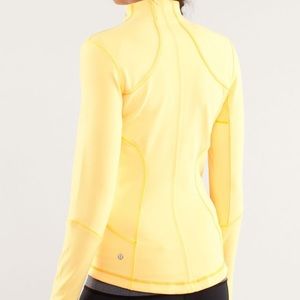 Lululemon Forme Jacket In Burning Yellow